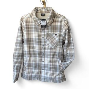 Hurley Plaid Shirt Jacket